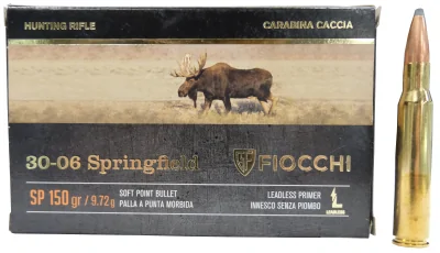 Patron 30-06Sprg Fiocchi SP 9,72g (150gr)